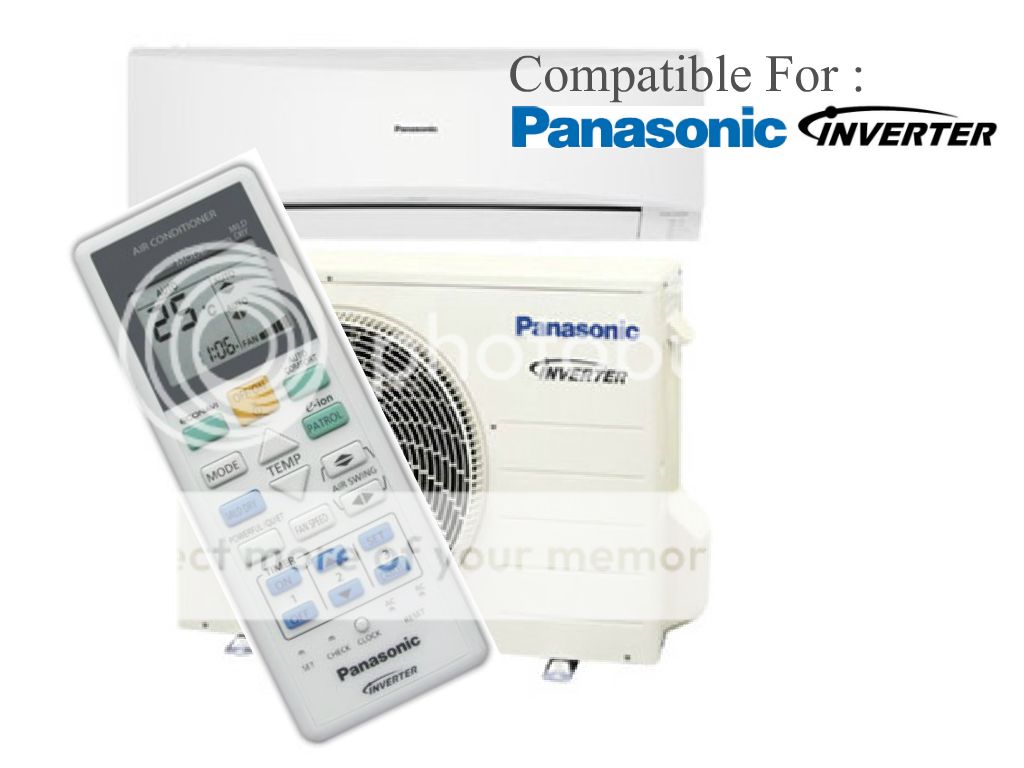 Panasonic Econavi Inverter Air conditioner Remote Control Air Cond